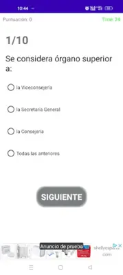 Oposiciones Junta de Andalucía android App screenshot 1